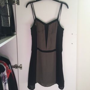Silk mini dress